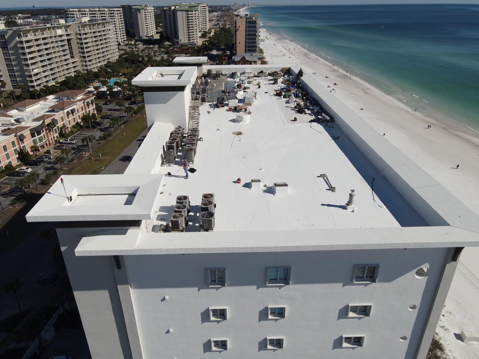 Destin Beachfront Condo TPO Replacement